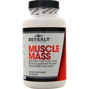 Beverly International Muscle Mass BCAA's  150 tabs