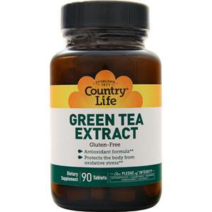 Country Life Green Tea Extract  90 tabs