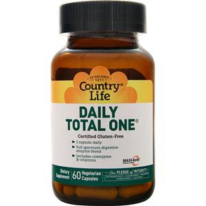 Country Life Daily Total One with Iron  60 vcaps