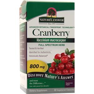 Nature's Answer Cranberry Fruit  90 vcaps