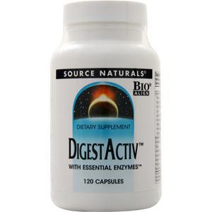 Source Naturals DigestActiv with Essential Enzymes  120 caps