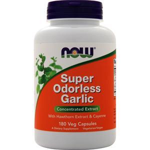 Now Super Odorless Garlic  180 caps