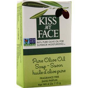 Kiss My Face Olive Oil Bar Soap Pure Olive Oil 4 oz