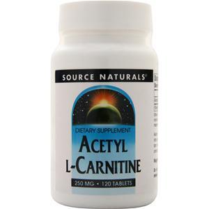 Source Naturals Acetyl L-Carnitine (250 mg)  120 tabs