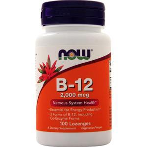 Now B-12 (2000mcg)  100 lzngs