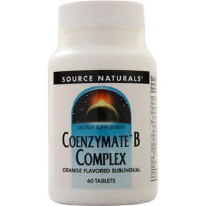 Source Naturals Coenzymate B Complex Orange 60 tabs