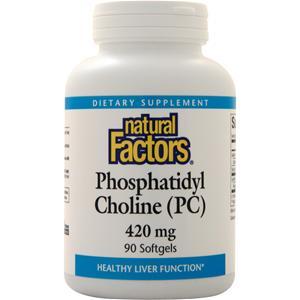 Natural Factors Phosphatidyl Choline (420mg)  90 sgels