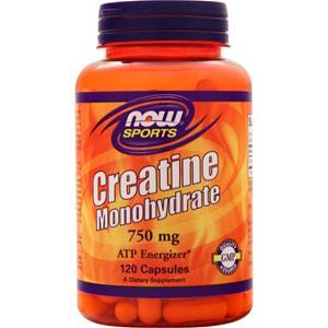 Now Creatine Monohydrate (750mg)  120 caps