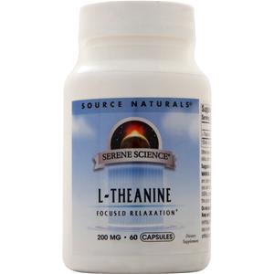 Source Naturals L-Theanine (200mg)  60 caps