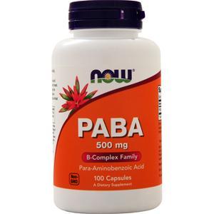 Now PABA (500mg)  100 caps