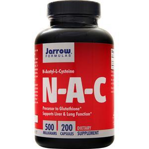 Jarrow NAC - N-Acetyl-Cysteine (500mg)  200 caps