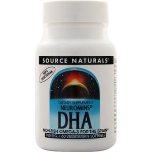Source Naturals Neuromins DHA (100mg)  60 vcaps