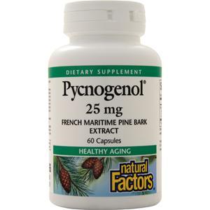 Natural Factors Pycnogenol (25mg)  60 caps