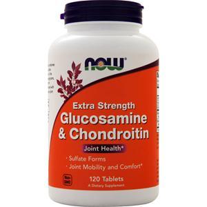 Now Extra Strength Glucosamine & Chondroitin  120 tabs