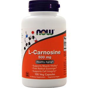 Now L-Carnosine (500mg)  100 vcaps