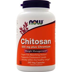 Now Chitosan (500mg)  240 vcaps