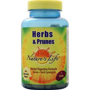 Nature's Life Herbs and Prunes  250 tabs