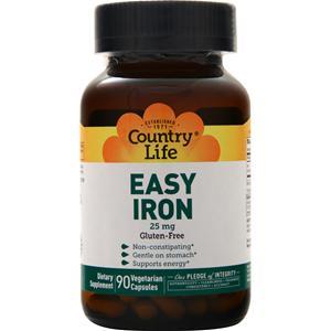 Country Life Easy Iron (25mg)  90 vcaps