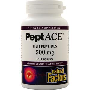 Natural Factors PeptACE Fish Peptides (500mg)  90 caps