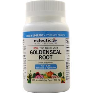 Eclectic Institute Fresh Freeze-Dried Goldenseal Root  100 vcaps