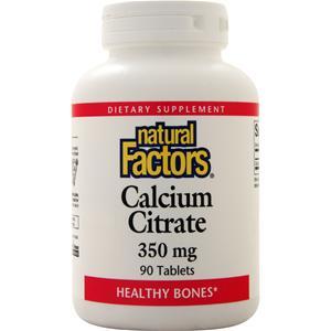 Natural Factors Calcium Citrate (350mg)  90 tabs