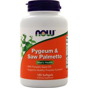 Now Pygeum & Saw Palmetto  120 sgels