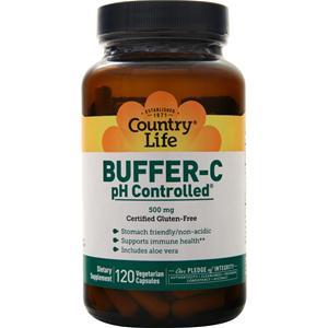 Country Life Buffer-C pH Controlled (500mg)  120 vcaps