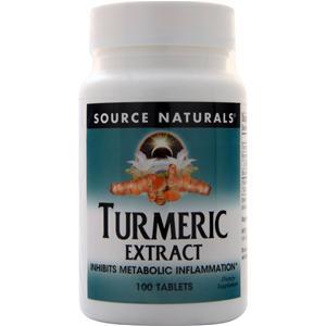 Source Naturals Turmeric Extract  100 tabs