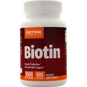 Jarrow Biotin (5mg)  100 caps