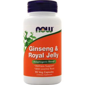 Now Ginseng & Royal Jelly  90 caps