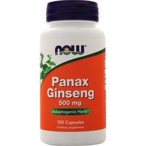 Now Panax Ginseng (500mg)  100 caps