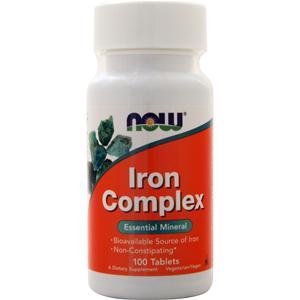 Now Iron Complex  100 tabs
