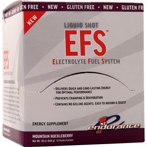 1st Endurance EFS Liquid Shot Mountain Huckleberry 6 unit