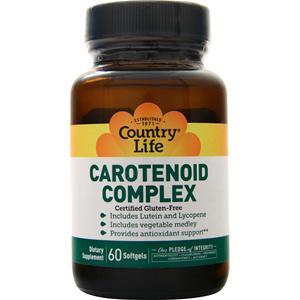 Country Life Carotenoid Complex  60 sgels