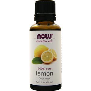Now Lemon Oil (100% Pure & Natural) Citrus Limon 1 oz