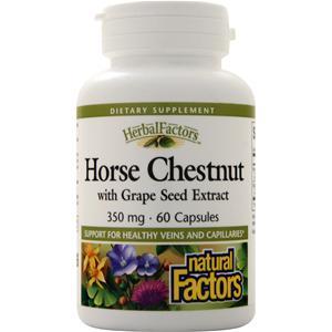 Natural Factors Horse Chestnut with Grape Seed Extract (350mg)  60 caps