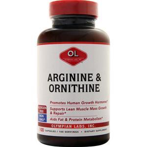 Olympian Labs Arginine & Ornithine  100 caps