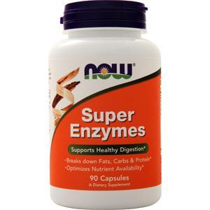 Now Super Enzymes Caps  90 caps