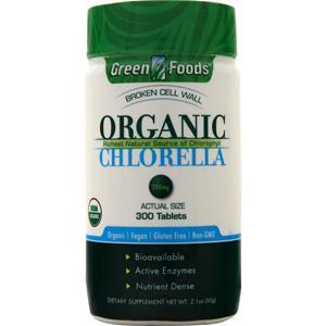 Green Foods Organic Chlorella (200mg)  300 tabs
