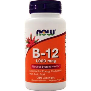 Now Chewable B-12 (1000mcg)  250 lzngs