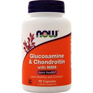 Now Glucosamine & Chondroitin plus MSM  90 caps