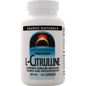 Source Naturals L-Citrulline (500mg)  120 caps