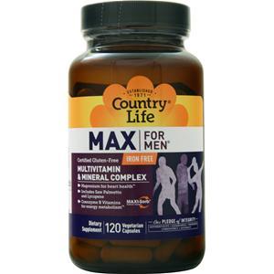 Country Life Max For Men  120 vcaps