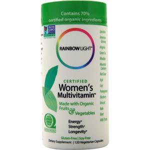 Rainbow Light Certified Organics - Women's Multivitamin  120 vcaps
