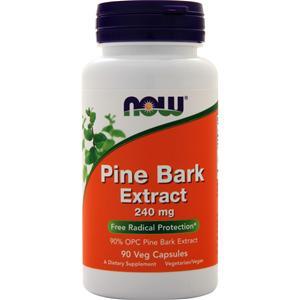 Now Pine Bark Extract (240mg)  90 vcaps