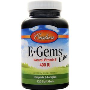Carlson E-Gems Elite (400IU)  120 sgels
