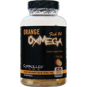 Controlled Labs Orange OxiMega Fish Oil Citrus Flavor 120 sgels