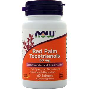 Now Red Palm Tocotrienols (50mg)  60 sgels
