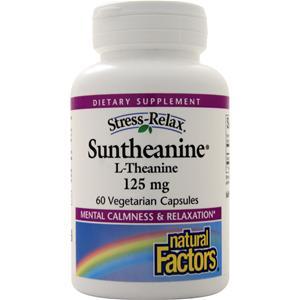 Natural Factors Suntheanine (L-theanine)  60 vcaps