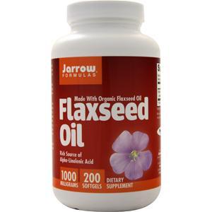 Jarrow Organic Flaxseed Oil (1000mg)  200 sgels